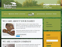 Tablet Screenshot of envirosafepest.com